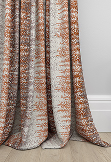 Highbury, Terracotta - Made to Measure Curtains